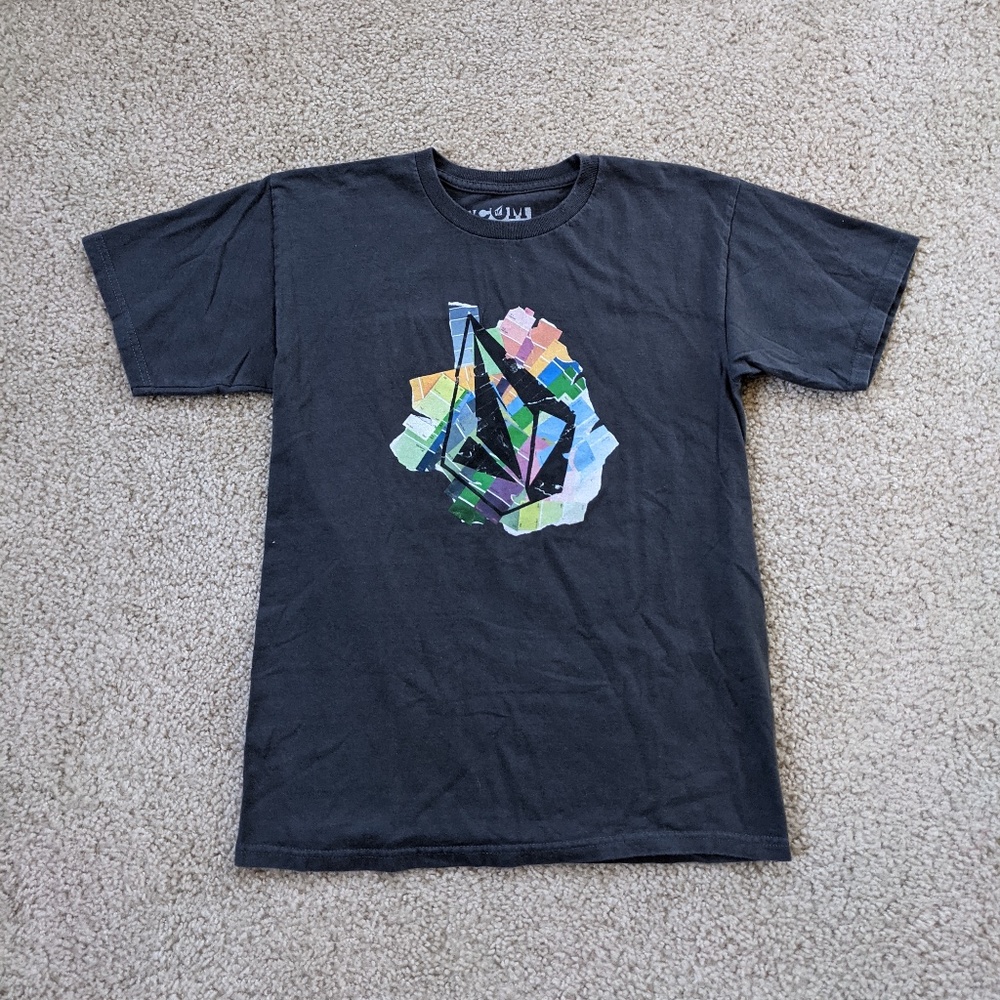 Volcom Short Sleeve T-Shirt Men's Small Black